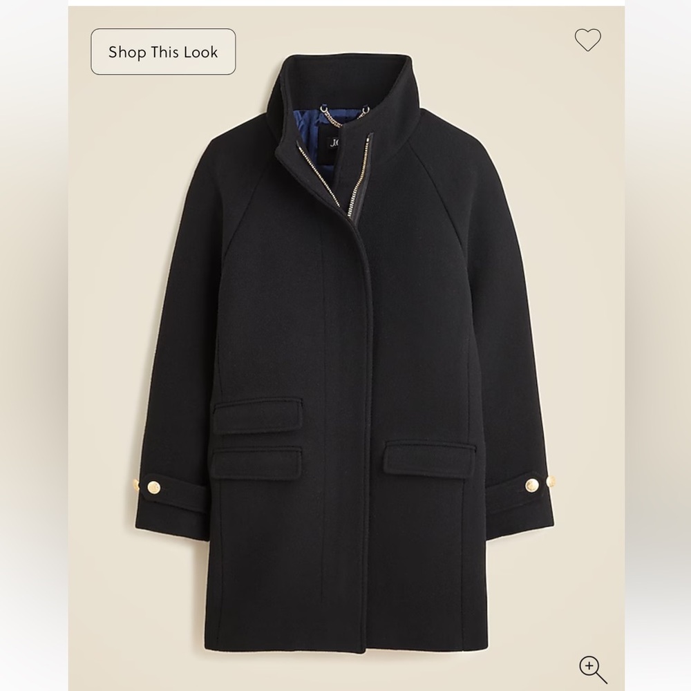 J. Crew Toscana Italian Wool Coat 2025